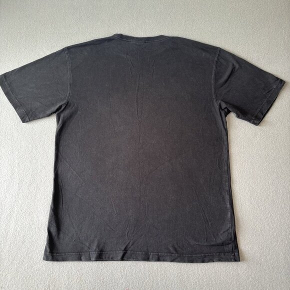 Vintage Avirex Y2K T-Shirt Mens Black Spellout Streetwear Graphic Logo Grunge M - Picture 12 of 13